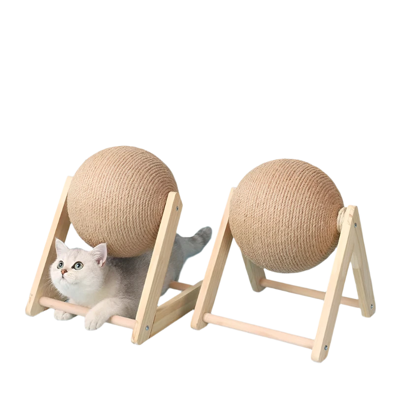 Cat Scratching Ball Toy Kitten Sisal Rope Ball Board Grinding Paws Toys Cats Scratcher Wear-resistant Pet Furniture supplies  My Store cat-scratching-ball-toy-kitten-sisal-rope-ball-board-grinding-paws-toys-cats-scratcher-wear-resistant-pet-furniture-supplies