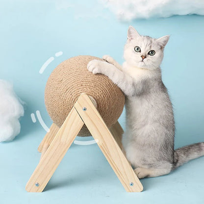 Cat Scratching Ball Toy Kitten Sisal Rope Ball Board Grinding Paws Toys Cats Scratcher Wear-resistant Pet Furniture supplies  My Store cat-scratching-ball-toy-kitten-sisal-rope-ball-board-grinding-paws-toys-cats-scratcher-wear-resistant-pet-furniture-supplies