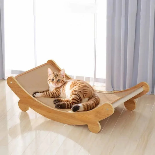 Multipurpose Wooden Cat Scratcher and Cozy Retreat Cat Scratcher and Bed My Store wooden-cat-scratching-pads-detachable-wear-resistant-cat-scratch-board-multifuction-cats-sleeping-bed-kitten-grinding-cats-toys-105239380294-79ihn