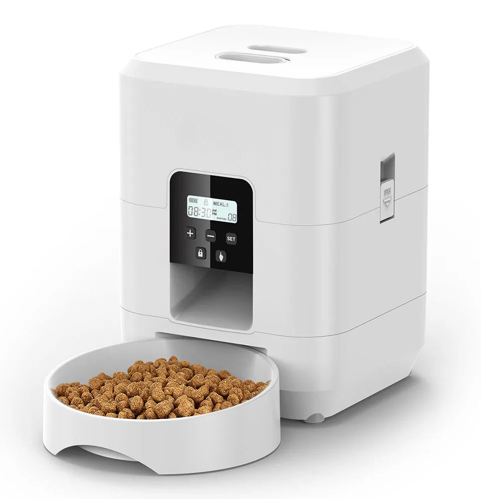 Automated Pet Feeder: Precision Portions, Happy Pets, Healthy Living Automated Pet Feeder Paws smart-automatic-pet-feeder-timed-portions