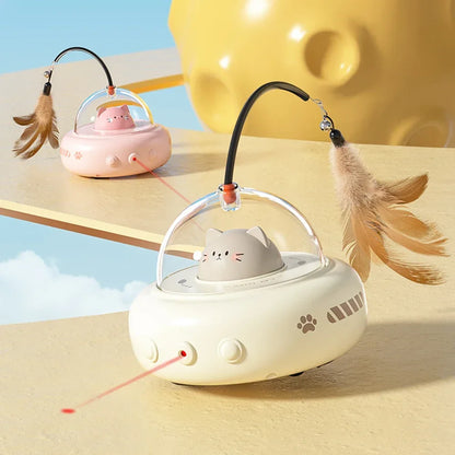 UFO cat toy  The Paw shop automatic-cat-toys-interactive-smart-teasing-pet-led-laser-indoor-cat-toy-accessories-handheld-electronic-cat-toy-for-dog