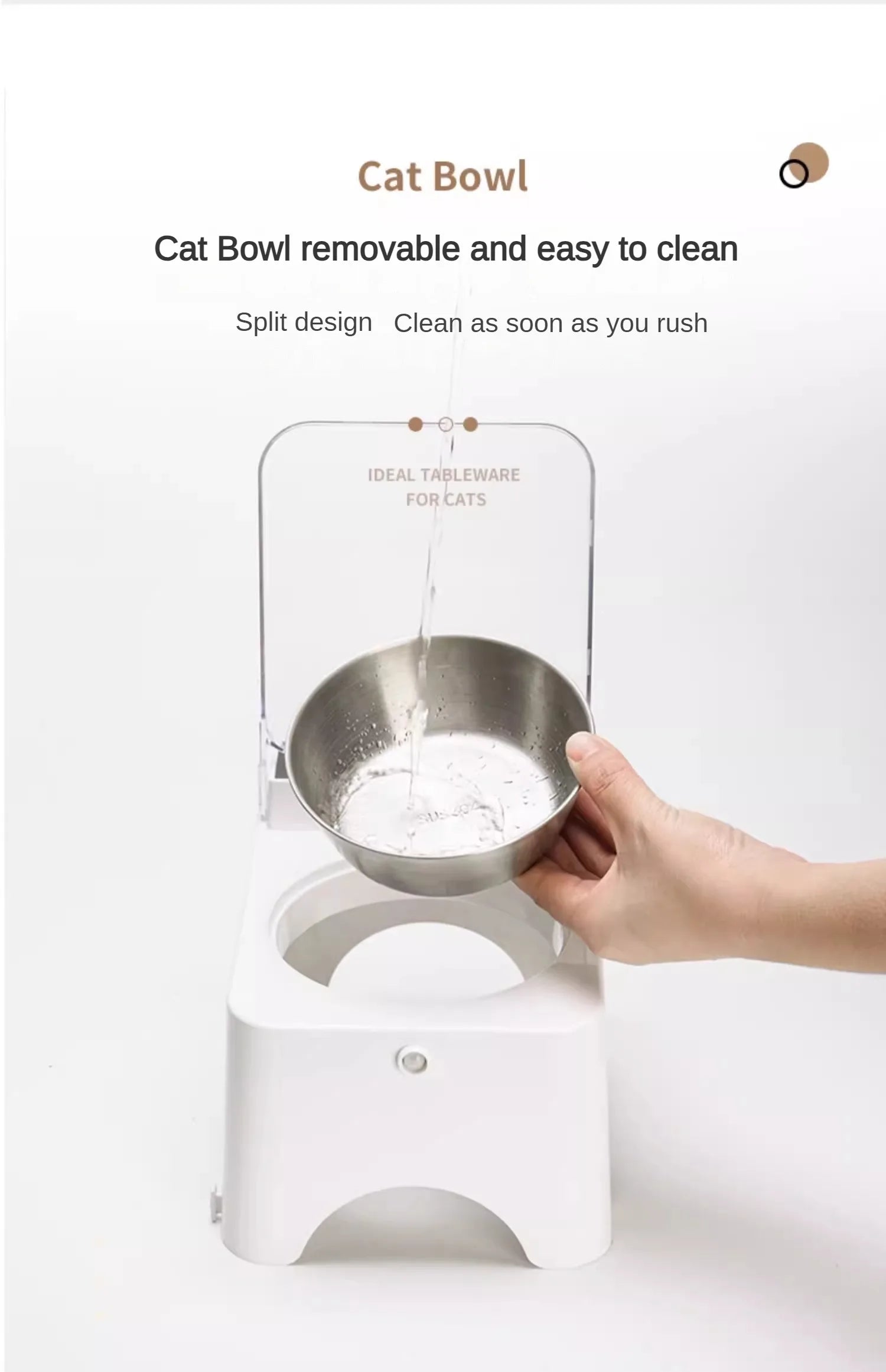 Smart Cat Bowl Pet Feeder Bowl Cat Dog Food Feeder Infrared Sensor Auto Open Cover Smart Feeder Anti-mouse Cat Food Dispenser  Paws smart-cat-bowl-pet-feeder-bowl-cat-dog-food-feeder-infrared-sensor-auto-open-cover-smart-feeder-anti-mouse-cat-food-dispenser