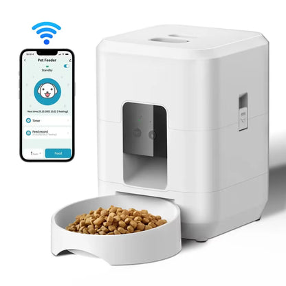 Automated Pet Feeder: Precision Portions, Happy Pets, Healthy Living Automated Pet Feeder Paws smart-automatic-pet-feeder-timed-portions