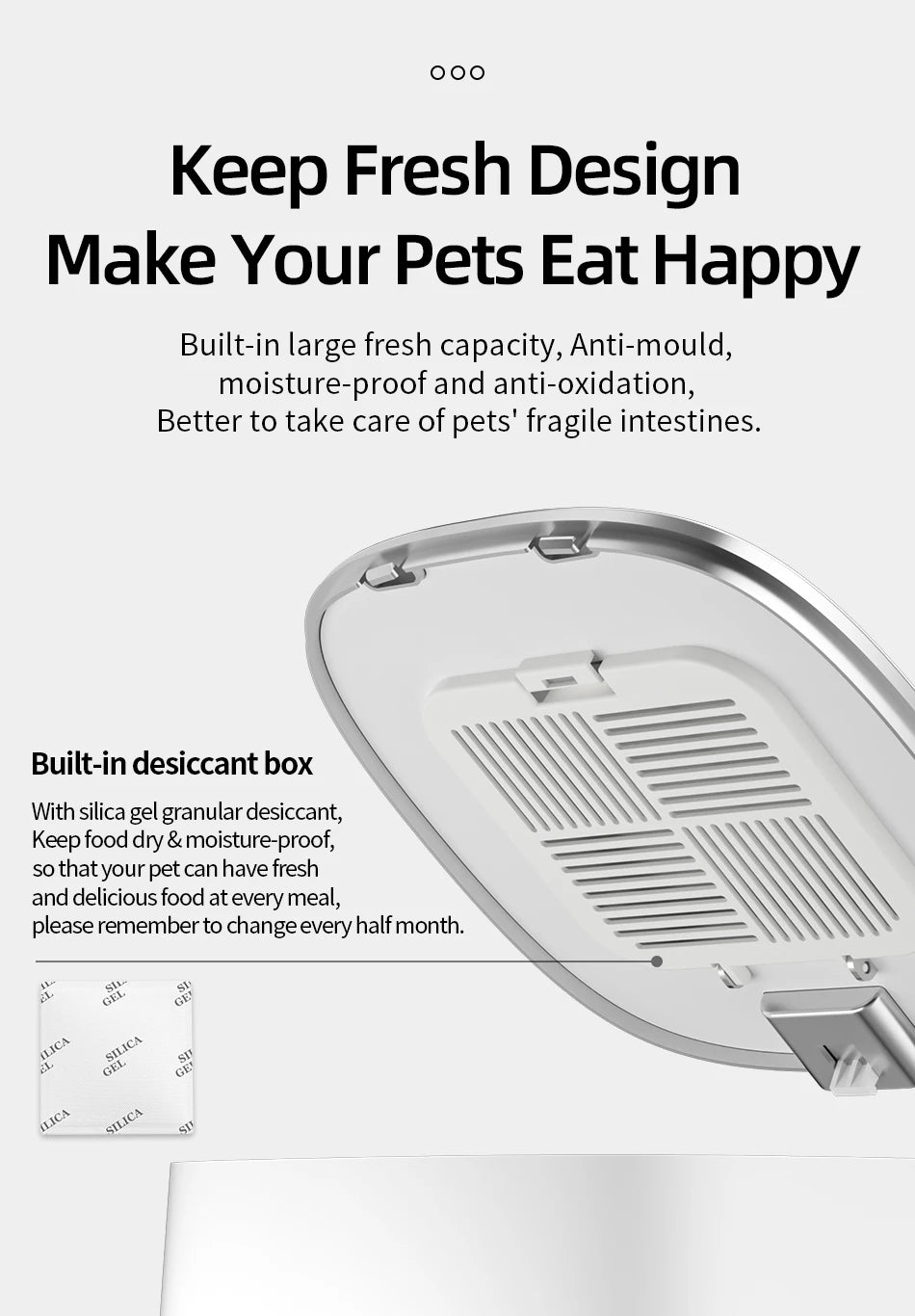 ROJECO Automatic Cat Feeder Pet Smart WiFi Cat Food Kibble Dispenser Remote Control Auto Feeder For Cat Dog Dry Food Accessories  Rojeco rojeco-automatic-cat-feeder-pet-smart-wifi-cat-food-kibble-dispenser-remote-control-auto-feeder-for-cat-dog-dry-food-accessories