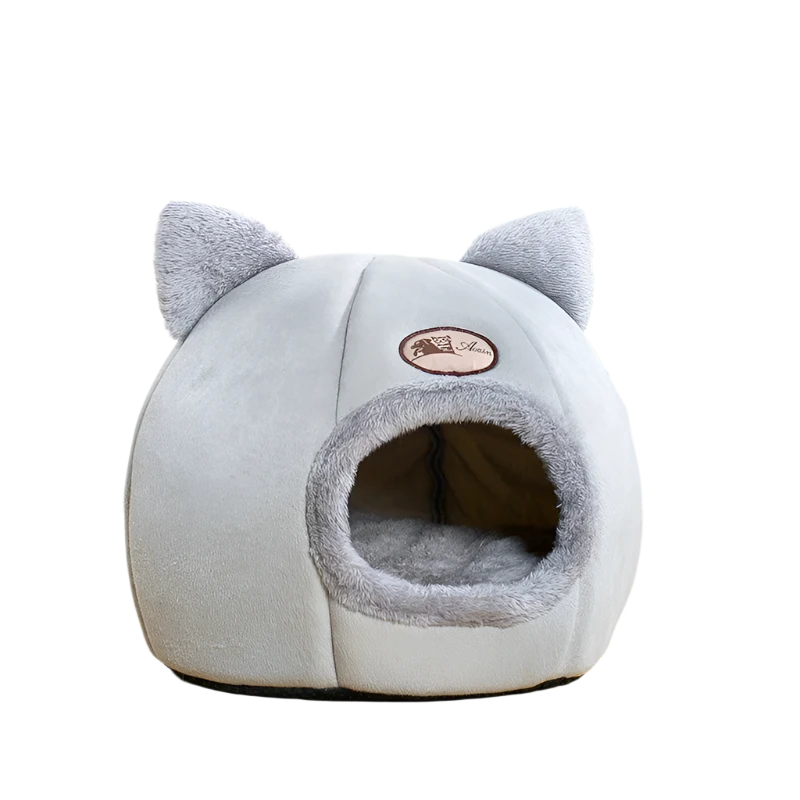 Plush Pet Haven Cave: The Ultimate Sanctuary of Comfort Pet Accessories Paws new-deep-sleep-comfort-in-winter-cat-bed-iittle-mat-basket-small-dog-house-products-pets-tent-cozy-cave-nest-indoor-cama-gato